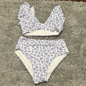 Leopard Print SHEIN Bikini, Size: Women’s Small